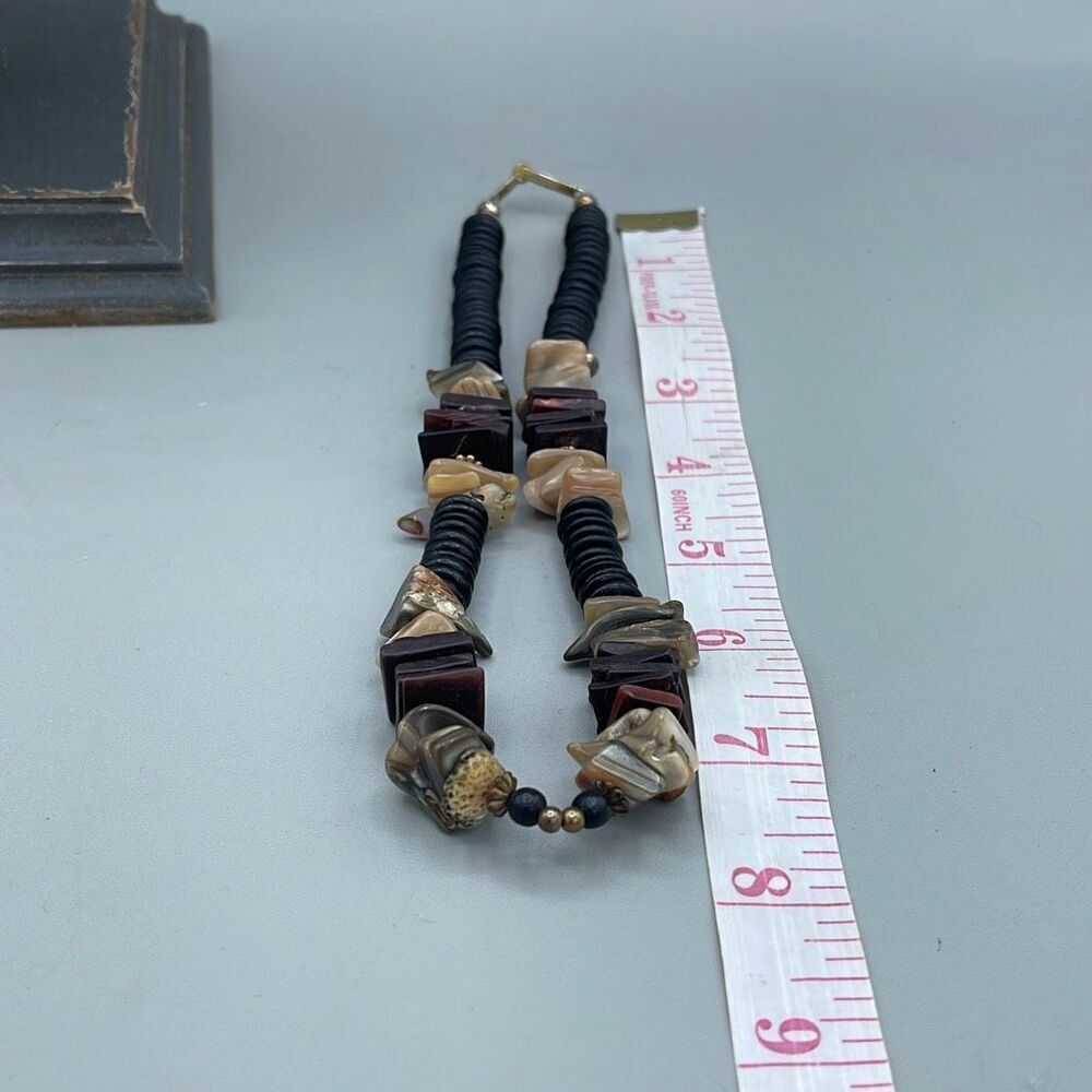 Heishe Style Shell Disks And Shell Necklace. Ethn… - image 5